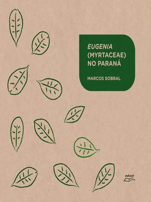 cover image of Eugenia (Myrtaceae) no Paraná